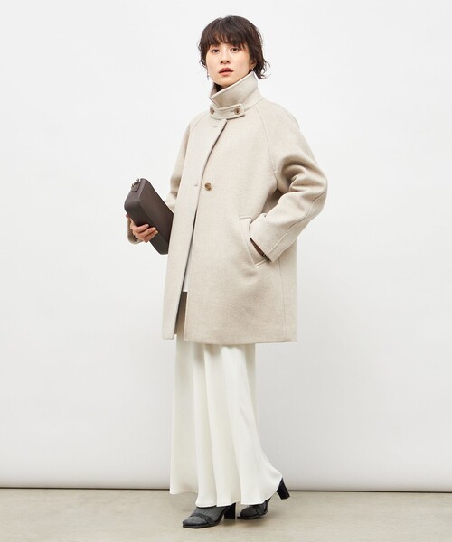 NOLLEY'S Sophi（ノーリーズソフィ）の「ステンカラー2WAYハーフコート