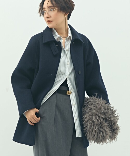 ステンカラー2WAYハーフコート（ステンカラーコート）｜NOLLEY'S Sophi