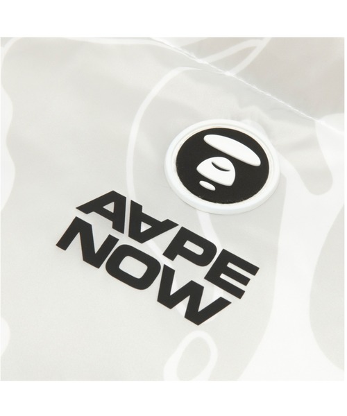 AAPE BY A BATHING APE（エーエイプバイアベイシングエイプ）の「AAPE NOW DOWN JACKET(camouflage)（ダウンジャケット/コート・メンズ・ブラック系その他/ホワイト系その他・LARGE/MEDIUM/X-LARGE/SMALL）」の4枚目の写真