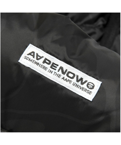 AAPE BY A BATHING APE（エーエイプバイアベイシングエイプ）の「AAPE NOW DOWN JACKET(camouflage)（ダウンジャケット/コート・メンズ・ブラック系その他/ホワイト系その他・LARGE/MEDIUM/X-LARGE/SMALL）」の9枚目の写真