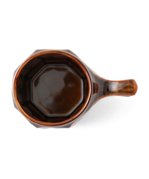 TOKYO CULTUART by BEAMS（トウキョウカルチャートバイビームス）の「AKIHIRO WOODWORKS × ONE KILN / jincup Ceramic M WoodGraze（グラス/マグカップ/タンブラー・レディース・ブラウン・ONE SIZE）」の4枚目の写真