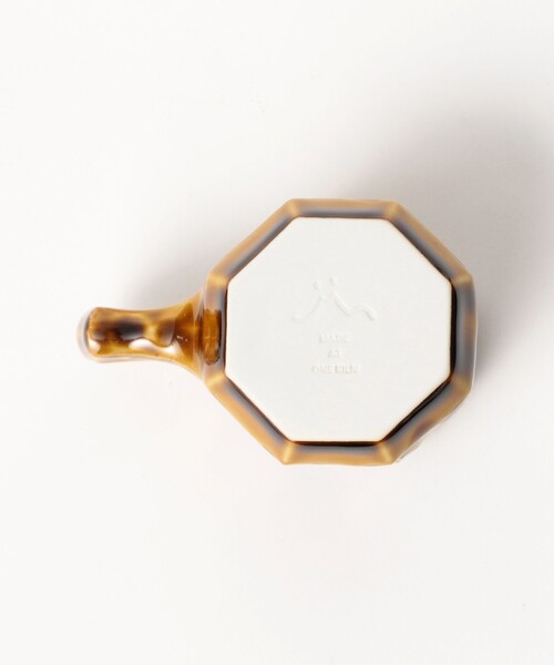 TOKYO CULTUART by BEAMS（トウキョウカルチャートバイビームス）の「AKIHIRO WOODWORKS × ONE KILN / jincup Ceramic M WoodGraze（グラス/マグカップ/タンブラー・レディース・ブラウン・ONE SIZE）」の11枚目の写真