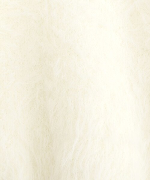 Cutie Blonde（キューティーブロンド）の「フェザーVネックカーディガン（カーディガン/ボレロ・レディース・ブラウン系その他/ブルー/グレー/オフホワイト/ピンク・00）」の9枚目の写真