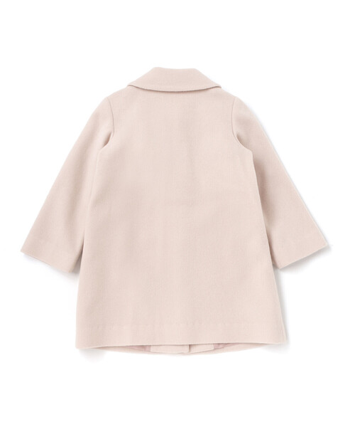 セール】スカラップビーバーウールコート(100~140cm)（その他アウター