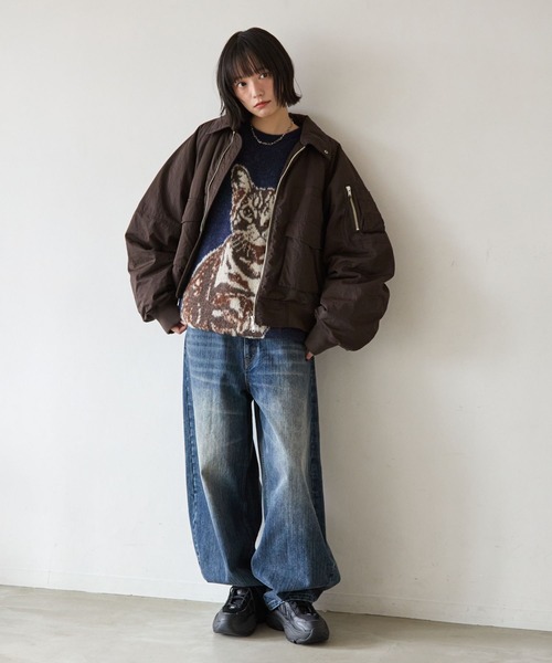 セール】《UNISEX》ナカワタミリタリーブルゾン（ブルゾン）｜PBLIM 