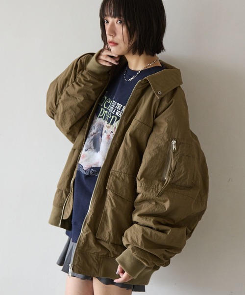 UNISEX》ナカワタミリタリーブルゾン（ブルゾン）｜PBLIM（ページ