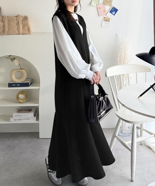 コエル　新品ワンピース コエル COEL 【金子綾さんコラボアイテム】COEL×AYA 2WAYギャザー