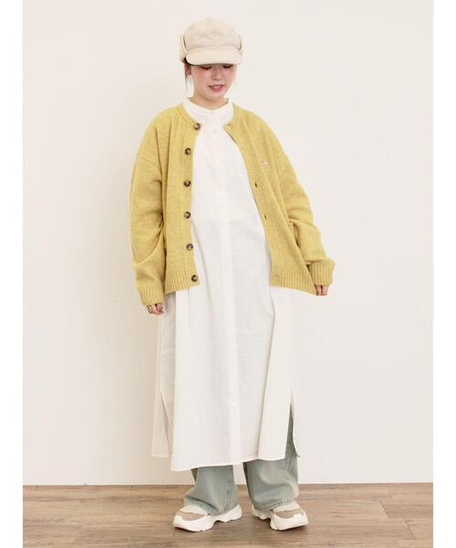 Samansa Mos2（サマンサ モスモス）の「【消臭効果】コーデュロイフライトキャップ（ハット・レディース・キャメル/オフホワイト・F）」の6枚目の写真