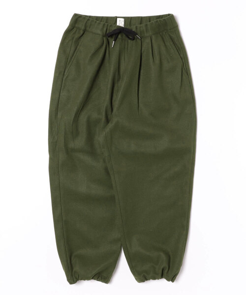 Revo.（レボ）の「Revo. メルトン 裾ドローコード スラックス ワイドパンツ（スラックス・メンズ・ブラック/カーキ/グレー・1/2）」の9枚目の写真