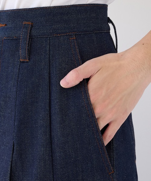 SHINYAKOZUKA（シンヤコヅカ）の「【SHINYAKOZUKA/シンヤコズカ】別注 Hi BAGGY DENIM（デニムパンツ・メンズ・インディゴブルー/ブラック・M/S/XS）」の17枚目の写真