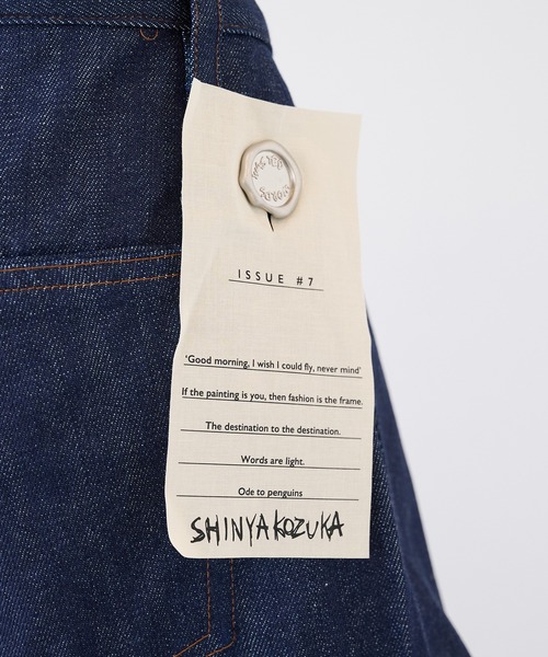 SHINYAKOZUKA（シンヤコヅカ）の「【SHINYAKOZUKA/シンヤコズカ】別注 Hi BAGGY DENIM（デニムパンツ・メンズ・インディゴブルー/ブラック・M/S/XS）」の21枚目の写真