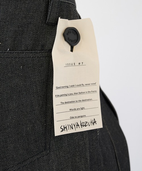 SHINYAKOZUKA（シンヤコヅカ）の「【SHINYAKOZUKA/シンヤコズカ】別注 Hi BAGGY DENIM（デニムパンツ・メンズ・インディゴブルー/ブラック・M/S/XS）」の14枚目の写真