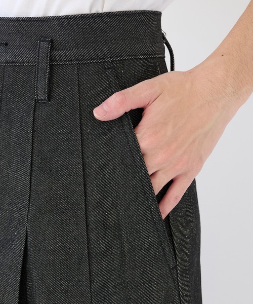 SHINYAKOZUKA（シンヤコヅカ）の「【SHINYAKOZUKA/シンヤコズカ】別注 Hi BAGGY DENIM（デニムパンツ・メンズ・インディゴブルー/ブラック・M/S/XS）」の12枚目の写真