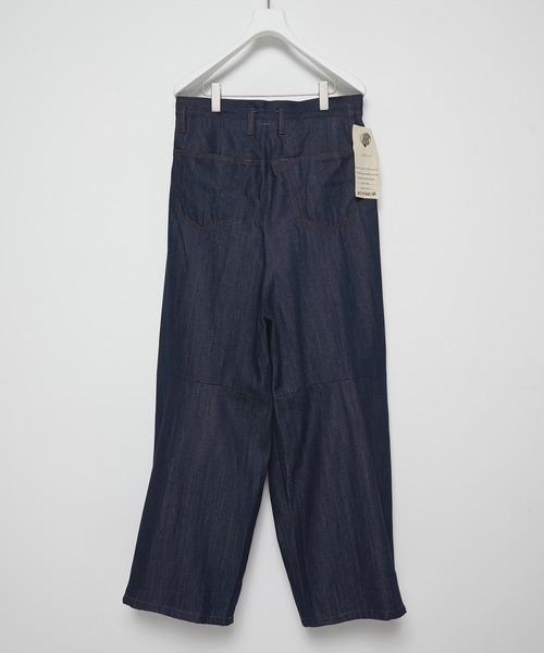 SHINYAKOZUKA（シンヤコヅカ）の「【SHINYAKOZUKA/シンヤコズカ】別注 Hi BAGGY DENIM（デニムパンツ・メンズ・インディゴブルー/ブラック・M/S/XS）」の4枚目の写真