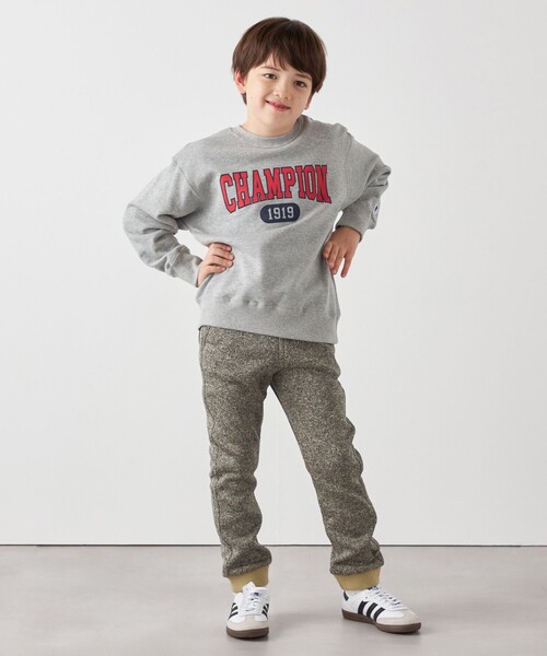 Gramicci(グラミチ)の「GRAMiCCi:〈洗濯機可能〉フリース リブ パンツ (130cm) <KIDS>(その他パンツ・キッズ・ナチュラル/ダークグレー・130)」の7枚目の写真