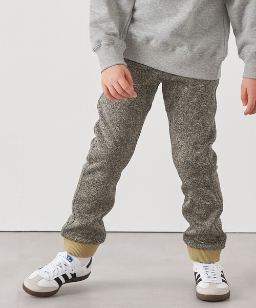 Gramicci(グラミチ)の「GRAMiCCi:〈洗濯機可能〉フリース リブ パンツ (130cm) <KIDS>(その他パンツ・キッズ・ナチュラル/ダークグレー・130)」の9枚目の写真