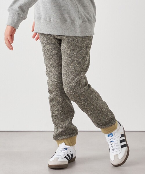 Gramicci(グラミチ)の「GRAMiCCi:〈洗濯機可能〉フリース リブ パンツ (130cm) <KIDS>(その他パンツ・キッズ・ナチュラル/ダークグレー・130)」の10枚目の写真