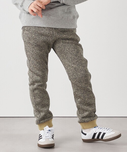 Gramicci(グラミチ)の「GRAMiCCi:〈洗濯機可能〉フリース リブ パンツ (130cm) <KIDS>(その他パンツ・キッズ・ナチュラル/ダークグレー・130)」の11枚目の写真
