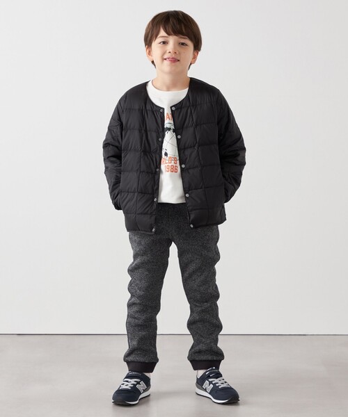 Gramicci(グラミチ)の「GRAMiCCi:〈洗濯機可能〉フリース リブ パンツ (130cm) <KIDS>(その他パンツ・キッズ・ナチュラル/ダークグレー・130)」の12枚目の写真