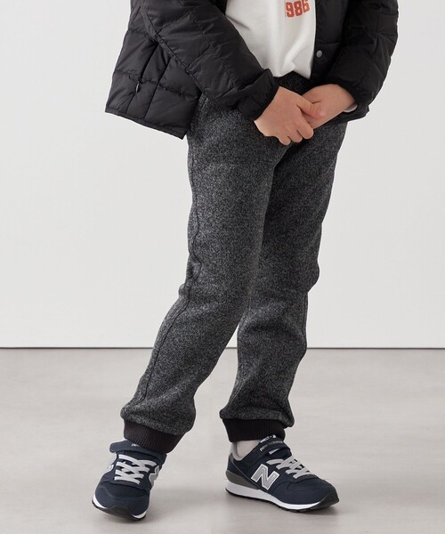 Gramicci(グラミチ)の「GRAMiCCi:〈洗濯機可能〉フリース リブ パンツ (130cm) <KIDS>(その他パンツ・キッズ・ナチュラル/ダークグレー・130)」の16枚目の写真