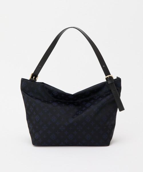 ナイロンジャガード2WAYワンハンドルトートバッグ（ショルダーバッグ