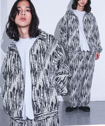 MDR（エムディアール）の「【セットアップ2点セット】『ゴブランスウィングトップ+ワイドバギーパンツ』（セットアップ）」