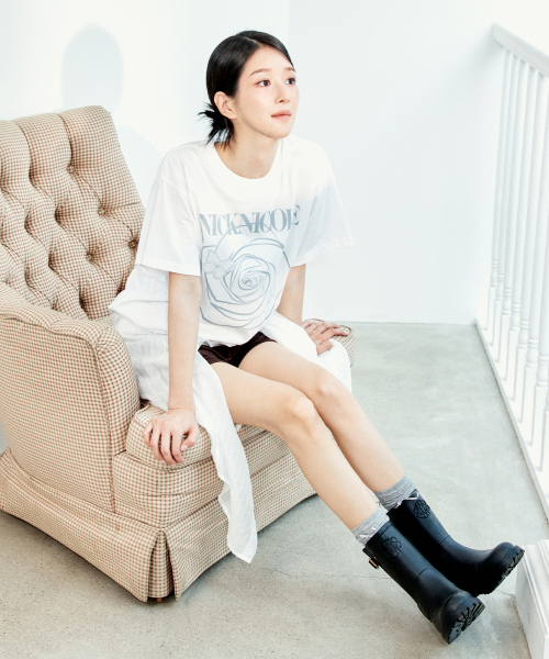 NICK&NICOLE(ニックアンドニコール)の「NICOLE BUCKLE SHORT RAIN BOOTS_BLACK(レインシューズ・レディース・その他・LARGE/X-SMALL/SMALL/MEDIUM)」の4枚目の写真