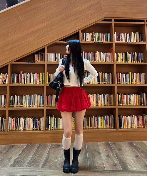 NICK&NICOLE(ニックアンドニコール)の「NICOLE BUCKLE SHORT RAIN BOOTS_BLACK(レインシューズ・レディース・その他・LARGE/X-SMALL/SMALL/MEDIUM)」の7枚目の写真