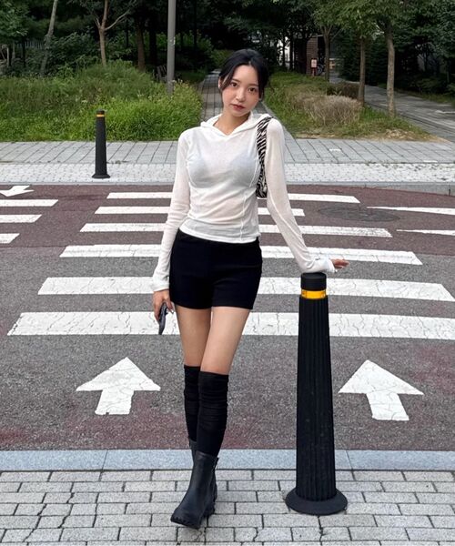 NICK&NICOLE(ニックアンドニコール)の「NICOLE BUCKLE SHORT RAIN BOOTS_BLACK(レインシューズ・レディース・その他・LARGE/X-SMALL/SMALL/MEDIUM)」の8枚目の写真