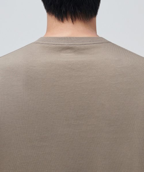 MUSINSA STANDARD（ムシンサスタンダード）の「ベーシッククルーネックTシャツ[ダークベージュ]（Tシャツ/カットソー・メンズ・その他・SMALL/MEDIUM/LARGE/X-LARGE/XX-LARGE/XXX-LARGE）」の4枚目の写真