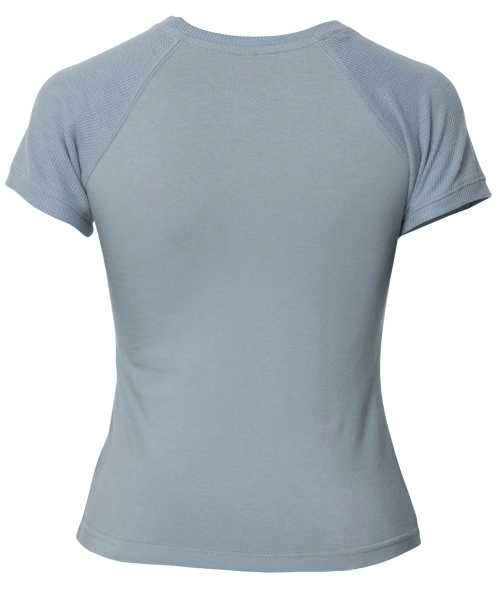 FLAREUP(フレアアップ)の「ムタ ワッフル ラグラン Tシャツ (FL-154_Sky)(Tシャツ/カットソー・レディース・スカイブルー・1/2/3)」の10枚目の写真