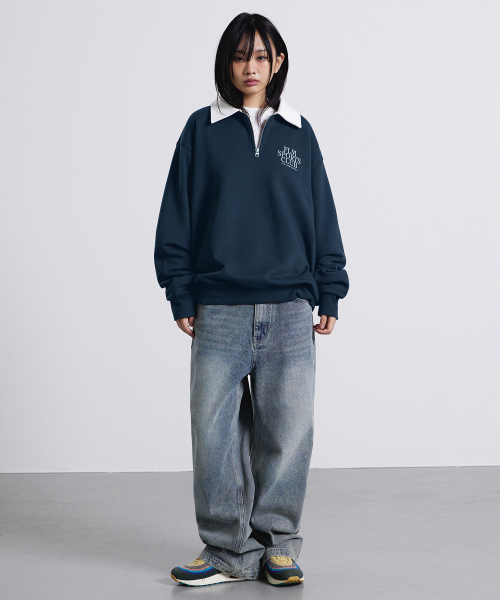 F.ILLUMINATE(フィルミネイト)の「FLM スポーツクラブ スウェットシャツ-ダークグリーン(ポロシャツ・レディース・その他・MEDIUM/LARGE/SMALL)」の6枚目の写真