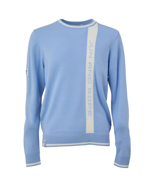 インターシャロゴ入り長袖ニット（ニット/セーター）｜JUN&ROPE