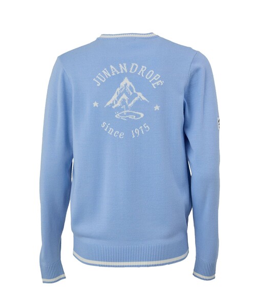 インターシャロゴ入り長袖ニット（ニット/セーター）｜JUN&ROPE