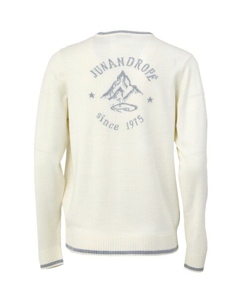 インターシャロゴ入り長袖ニット（ニット/セーター）｜JUN&ROPE