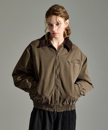 WETTEMPT(�E�B�e���v�g)��SULFUR DYED QUILTED TWILL BLOUSON / �T���t�@�[�_�C�L���e�B���O�c�C���u���]��(�u���]��)