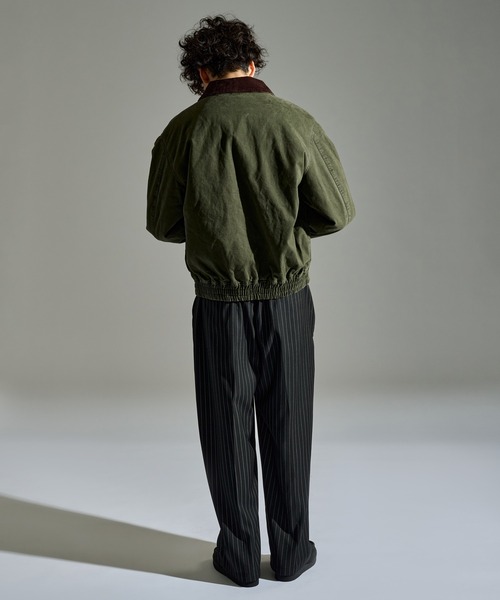 WETTEMPT サルファーダイキルティングツイルブルゾン WETTEMPT ブルゾン アウター SULFUR DYED QUILTED TWILL BLOUSON