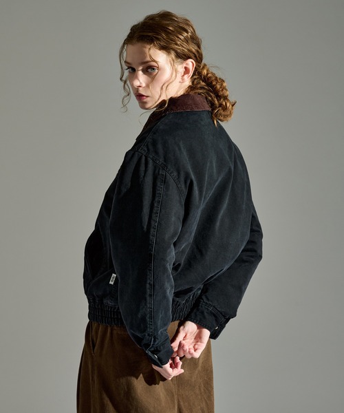 WETTEMPTサルファーダイキルティングツイルブルゾン SULFUR DYED QUILTED TWILL BLOUSON / サルファーダイキルティング