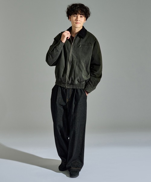 WETTEMPT サルファーダイキルティングツイルブルゾン SULFUR DYED QUILTED TWILL BLOUSON / サルファーダイキルティング