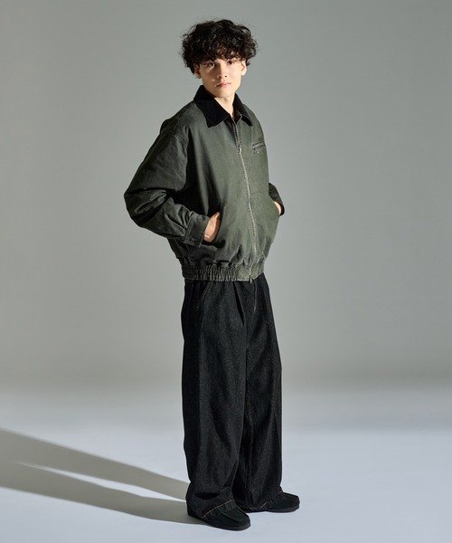 WETTEMPT（ウィテンプト）の「SULFUR DYED QUILTED TWILL BLOUSON