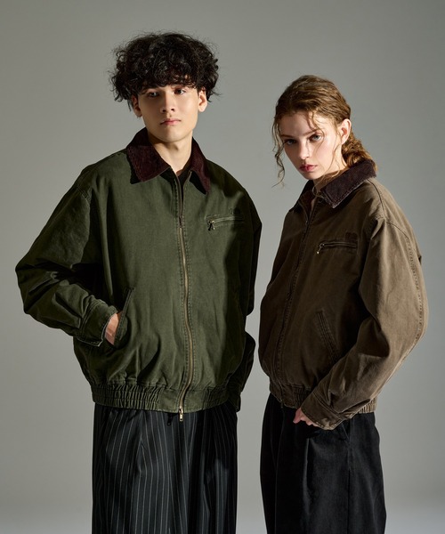 WETTEMPT サルファーダイキルティングツイルブルゾン SULFUR DYED QUILTED TWILL BLOUSON / サルファーダイキルティング