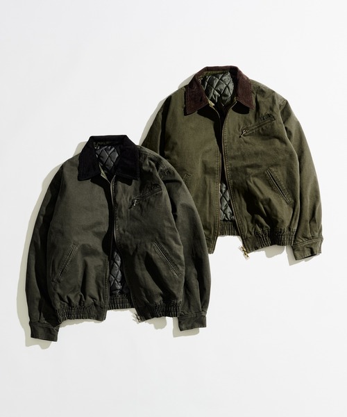 WETTEMPT サルファーダイキルティングツイルブルゾン SULFUR DYED QUILTED TWILL BLOUSON / サルファーダイキルティング