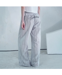 Vivacious（ビバシャス）の「Boheme Striped Pants IVORY（スウェットパンツ）」