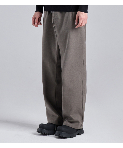 BUTTON SEOUL（ボタンソウル）の「ダブルボタンツイードテクスチャースラックス（モカ）（スラックス・メンズ・その他・X-LARGE/MEDIUM/LARGE）」の3枚目の写真