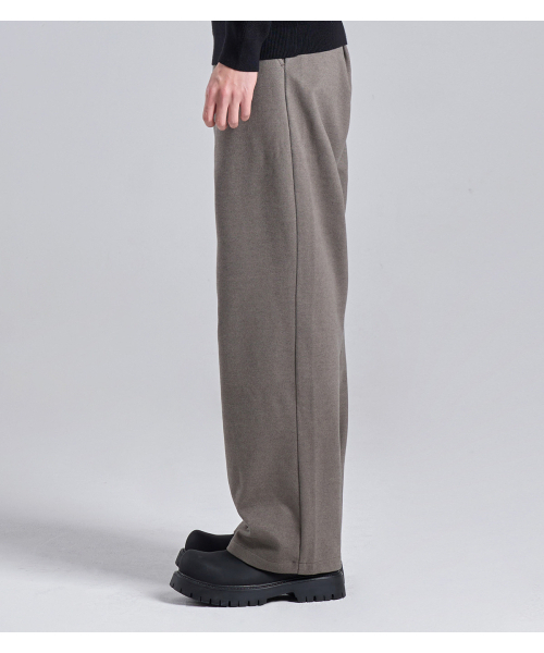 BUTTON SEOUL（ボタンソウル）の「ダブルボタンツイードテクスチャースラックス（モカ）（スラックス・メンズ・その他・X-LARGE/MEDIUM/LARGE）」の4枚目の写真