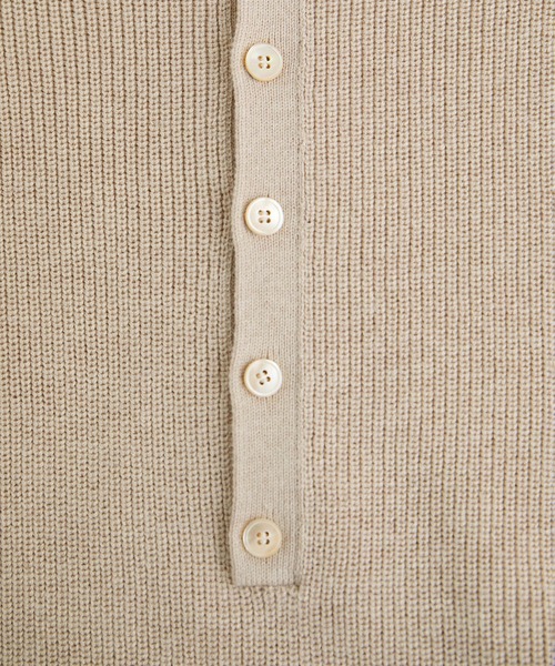 SALON adam et rope'（サロン アダム エ ロペ）の「コットンシルクカシミヤ２WAYジレプルオーバー（ニット/セーター・レディース・グレー/ベージュ・FREE）」の20枚目の写真