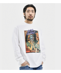 EXTRAORDINARY（エクストラオーディナリー）の「GOD DAMN LONG SLEEVE OFF WHITE（Tシャツ/カットソー）」