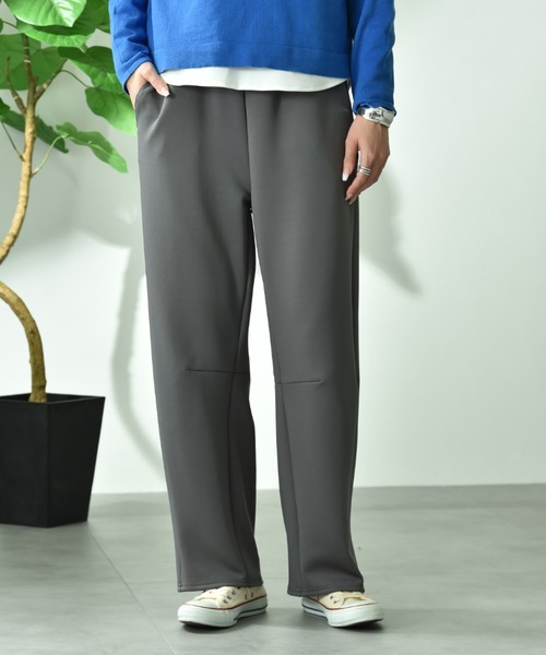 INTERPLANET(インタープラネット)の「ポンチカーブパンツ(その他パンツ・レディース・ブラック/グレー・FREE)」の8枚目の写真