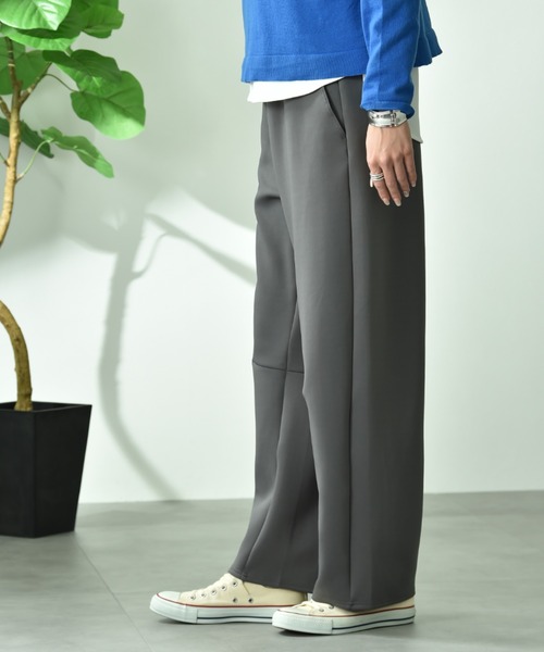 INTERPLANET(インタープラネット)の「ポンチカーブパンツ(その他パンツ・レディース・ブラック/グレー・FREE)」の10枚目の写真