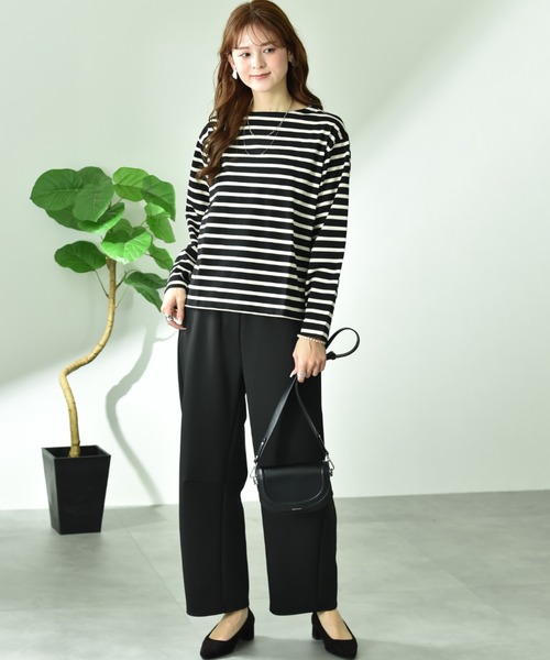 INTERPLANET(インタープラネット)の「ポンチカーブパンツ(その他パンツ・レディース・ブラック/グレー・FREE)」の14枚目の写真